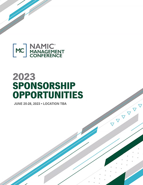 NAMIC Management Conference Sponsorship